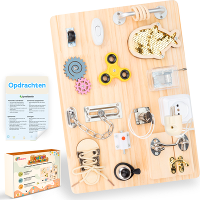 Holz-Aktivitätsbrett - Busyboard