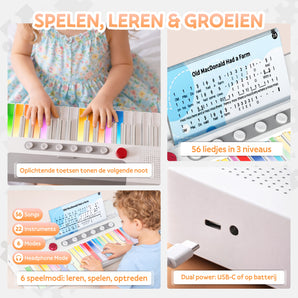 Oplichtend Keyboard voor Kinderen