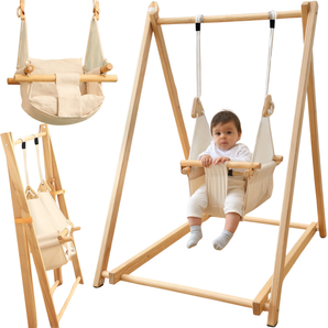 Træ Babyslynge til 6 til 18 måneder gamle